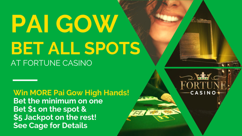 Bet all High Hands at Fortune Casino Tukwila