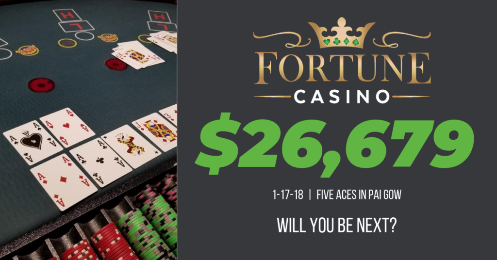 Happy Fortune Casino Another Jackpot for $26,679